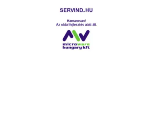 Servind.hu(SERVIND HUNGARY KFT) Screenshot