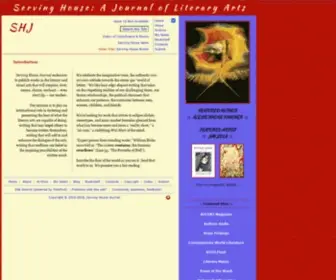 Servinghousejournal.com(Serving House Journal) Screenshot