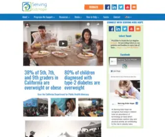 Servingkidshope.org(Serving Kids Hope’s mission) Screenshot