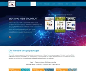 Servingweb.com(Serving Web Solution) Screenshot