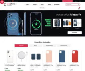 Serviphone.net(⭐⭐⭐⭐⭐ Precios profesionales ✅ Stock permanente ✅ Venta a público) Screenshot