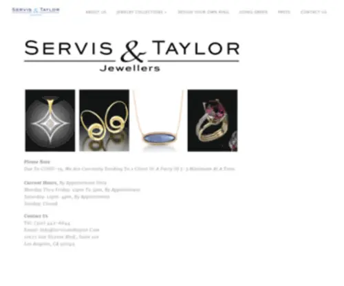 Servisandtaylor.com(Servis & Taylor) Screenshot