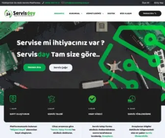 Servisday.com.tr(Türkiye'nin En Hızlı Servis Platformu) Screenshot