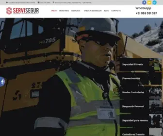 Servisegur.com.pe(▷ SERVISEGUR) Screenshot