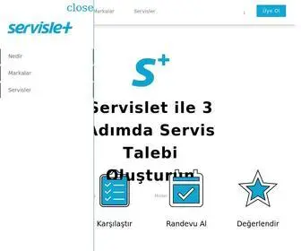 Servislet.com(Aracınız için Ürün ve Hizmetler) Screenshot