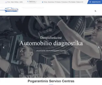 Servisocentras.lt(Autoservisas) Screenshot