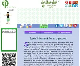 Servisracunara.org(Servis računara popravka laptopa i izrada sajta) Screenshot