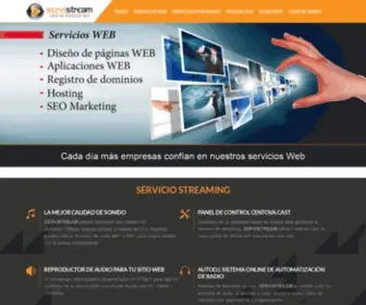 Servistream.pe(Líderes en Streaming y Desarrollo Web) Screenshot
