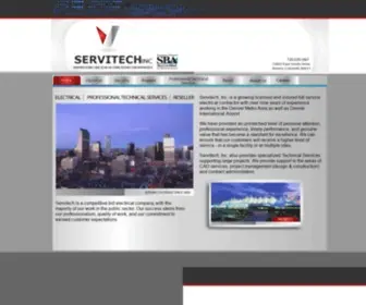 Servitechinc.com(Servitech Inc) Screenshot