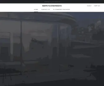 Serviuosmedia.com(Create an Ecommerce Website and Sell Online) Screenshot