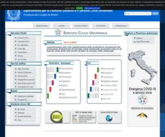 Serviziocivile.gov.it(IIS Windows Server) Screenshot