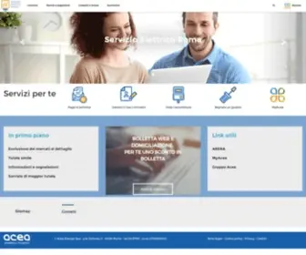 Servizioelettricoroma.it(Servizio Elettrico Roma) Screenshot