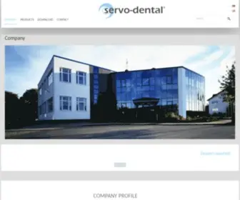 Servo-Dental.de(Deutscher Hersteller von Dentalprodukten für Zahnarztpraxen und Dentallabore) Screenshot