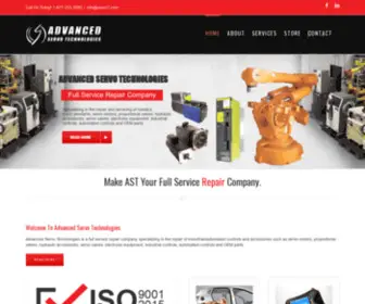 Servo1.com(About Advanced Servo Technologies) Screenshot