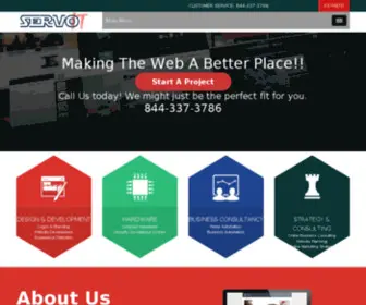 Servoit.com(ServoIT web Solution) Screenshot