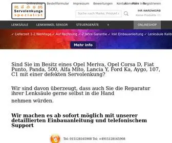 Servolenkung-Spezialist.com(Servolenkung Spezialist GmbH) Screenshot