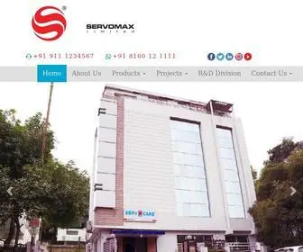 Servomax.in(SERVOMAX Limited) Screenshot