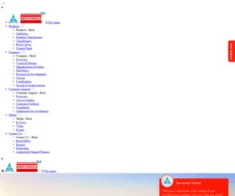 Servomaxproducts.com(Servomax) Screenshot