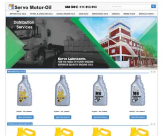 Servomotoroil.com(Servo Motor Oil) Screenshot