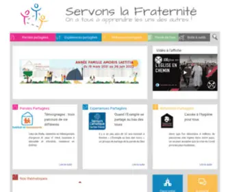 Servonslafraternite.net(Accueil) Screenshot