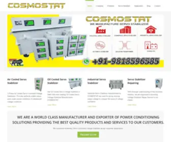 Servostabilizer.in(Servo Voltage Stabilizer Manufacturer) Screenshot