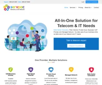 ServPac.com(Hawaiian Business Telecom & IT Provider) Screenshot