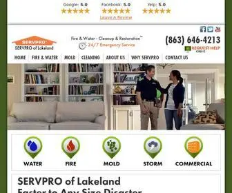 ServProlakeland.com(Professional help) Screenshot