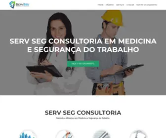Servsegconsult.com.br(Consultoria em Medicina e Seguran) Screenshot