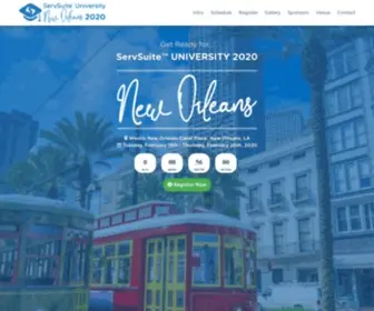 Servsuiteuniversity.com(UniversityNew Orleans) Screenshot