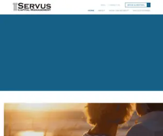 Servuscm.com(Client Focused Financial AdvisorBest Financial Advisor Practices Lynchburg Va 401k Rollover Grow Protect) Screenshot