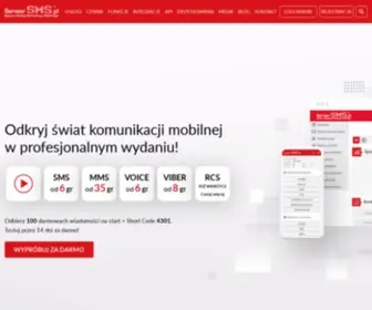 Serwersms.pl(Masowa wysyłka) Screenshot
