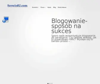 Serwis4U.com(Tryb Konserwacji) Screenshot
