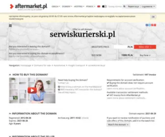 Serwiskurierski.pl(Cena domeny: 1999 PLN (do negocjacji)) Screenshot