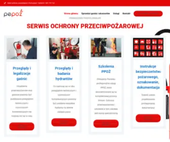 Serwispepoz.pl(Przeglądy i legalizacja gaśnic) Screenshot