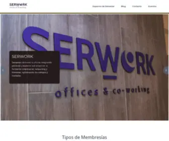 Serwork.com.mx(Home) Screenshot