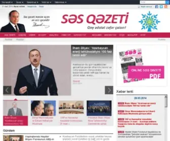 Ses-News.az(Səs qəzeti) Screenshot