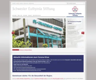 Ses-Stiftung.de(Schwester Euthymia Stiftung ) Screenshot