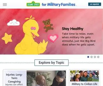 Sesamestreetformilitaryfamilies.org(Sesamestreetformilitaryfamilies) Screenshot