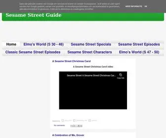 Sesamestreetguide.com(Sesame Street Guide) Screenshot