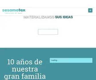 Sesamotex.com(Inicio) Screenshot