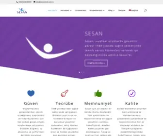 Sesanltd.com.tr(Sesan) Screenshot