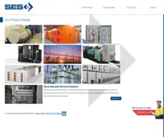 Sesaustralia.com.au(Specialist Electrical Solutions) Screenshot