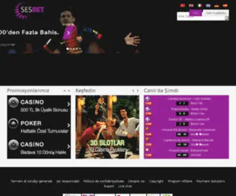 Sesbet.com Screenshot