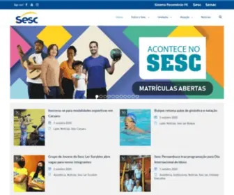 Sesc-PE.com.br(Exposição) Screenshot