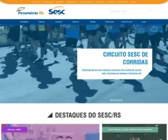 Sesc-RS.com.br(Sesc/RS) Screenshot