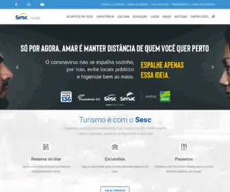 SescGo.com.br(Sesc Goiás) Screenshot
