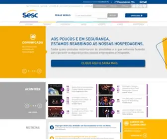 Sescmg.com.br(Sescmg) Screenshot