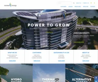 Sesco.com.my(Sarawak Energy Berhad) Screenshot