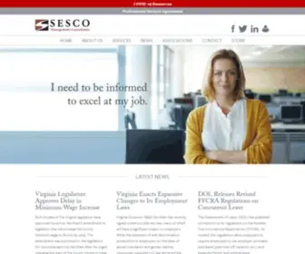 SescomGt.com(SESCO Management Consultants) Screenshot