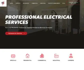 Sescos.com(Full-service Electricians) Screenshot